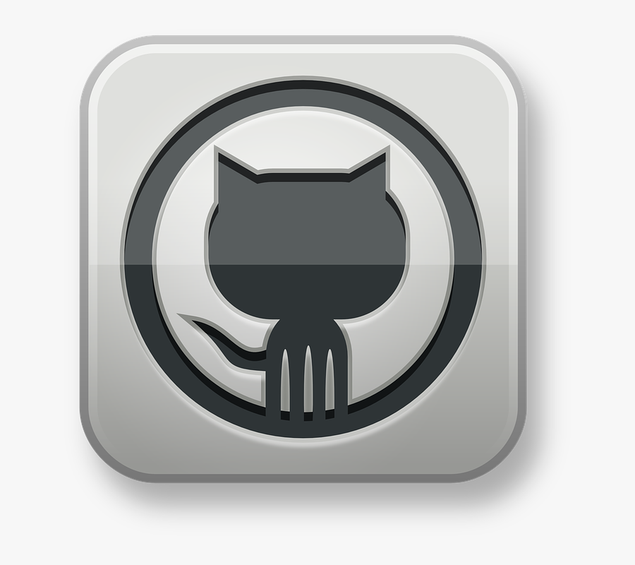 Github Icon, Transparent Clipart