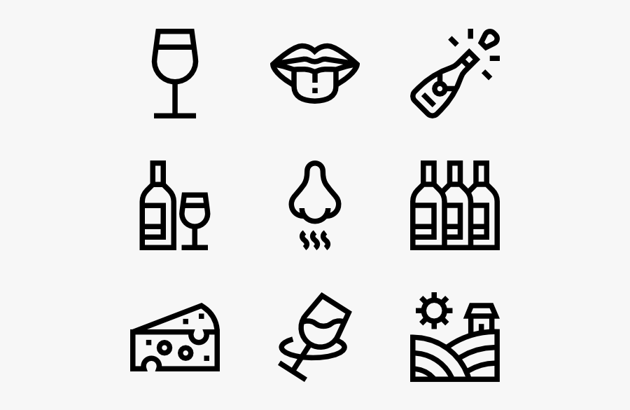 Wine, Transparent Clipart