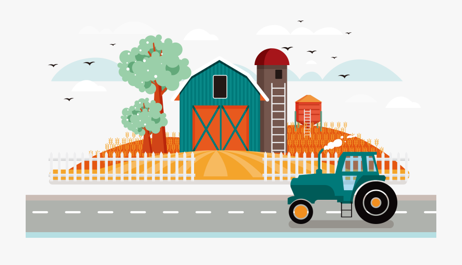 Silo Grain Elevator Illustration - Grain Farm Silo Clipart, Transparent Clipart