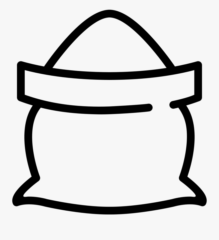 The Classification Of Svg - Bag Of Sugar Icon, Transparent Clipart