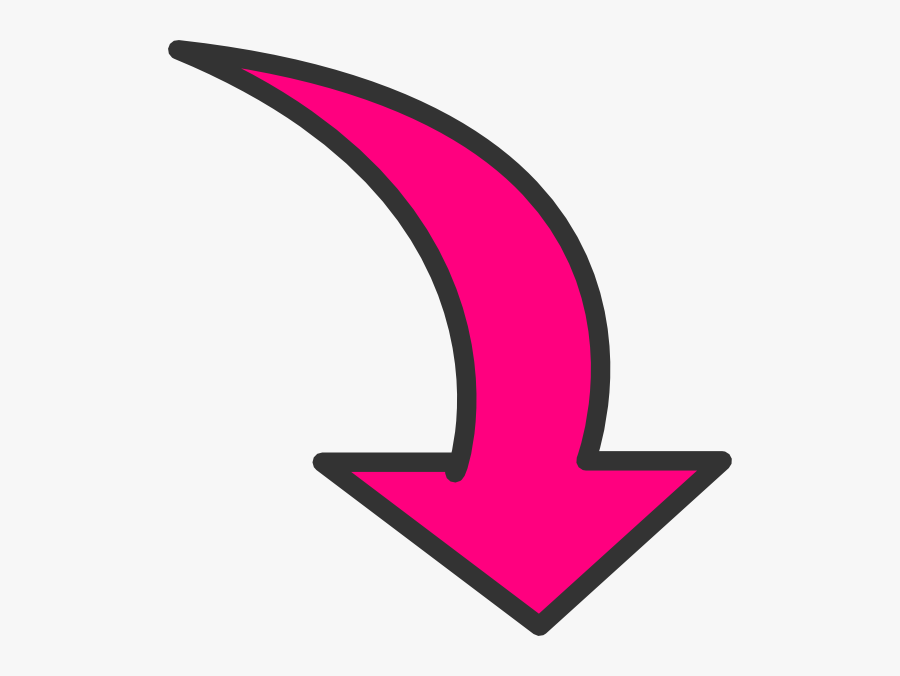 Pink Arrow Clip Art At Clker - Pink Arrow Clip Art, Transparent Clipart
