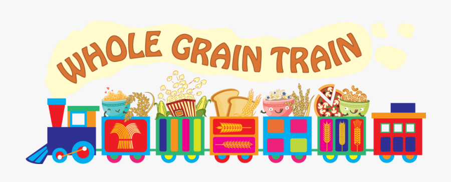 Whole Grain Train, Transparent Clipart