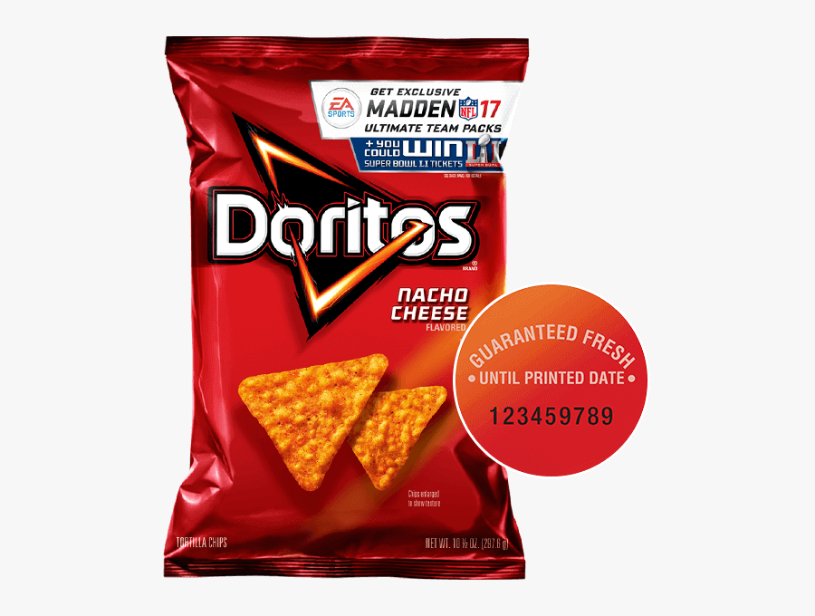 Transparent Doritos Clipart - Doritos Nacho Cheese, Transparent Clipart