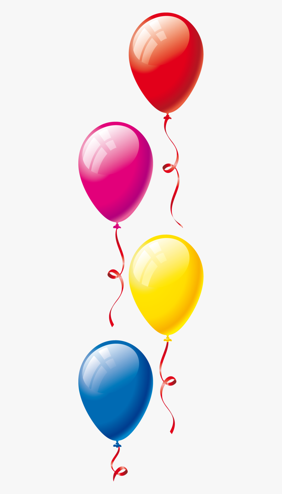 Party Balloon Toy Ballons Birthday Free Png Hq"
										 - Drawing Of Birthday Balloons, Transparent Clipart