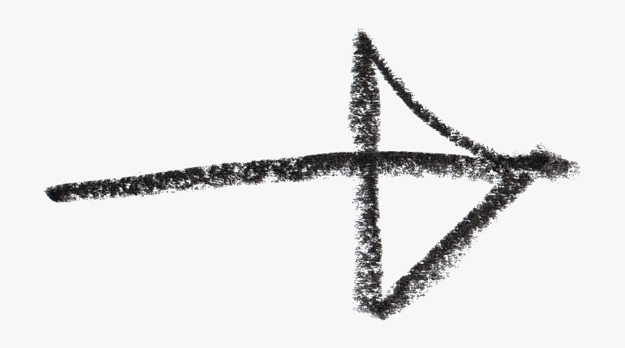 Cute Arrow Png - Drawn Crayon Arrow Png, Transparent Clipart