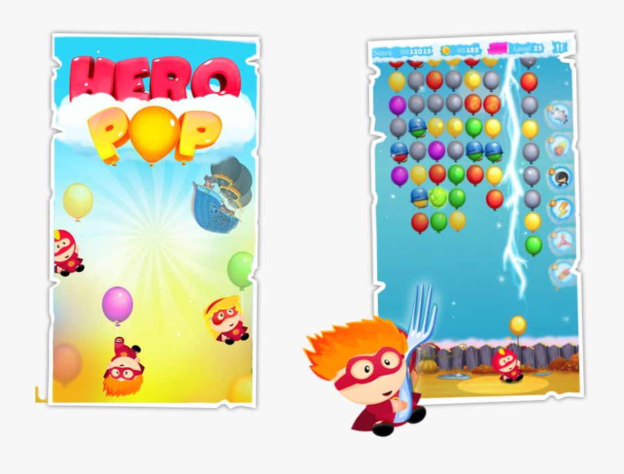 Transparent Balloon Popping Clipart - Cartoon, Transparent Clipart