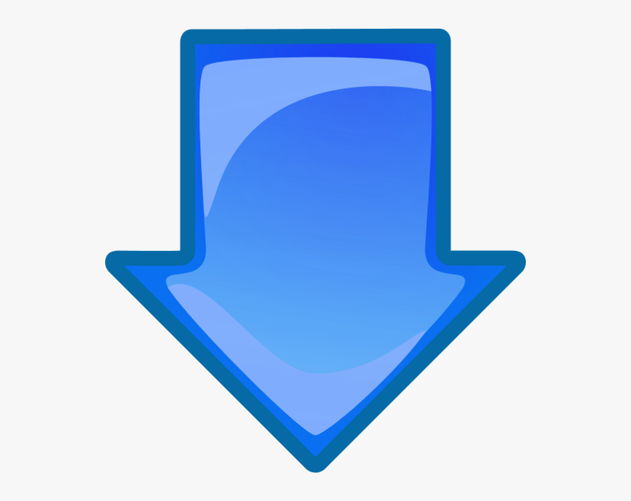 Jpg Stock Cute - Clipart Blue Down Arrow, Transparent Clipart