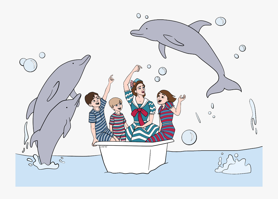 Mary Poppins Returns Dolphin, Transparent Clipart