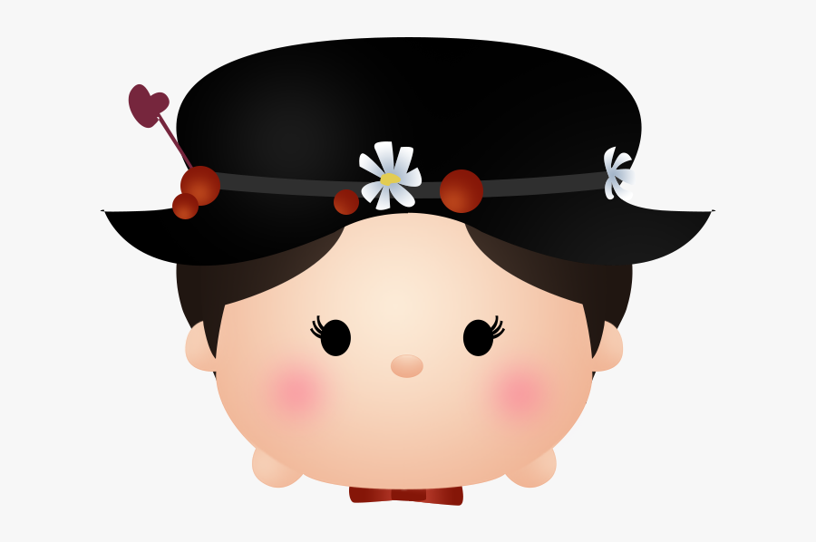 Transparent Tsum Tsum Clipart - Disney Tsum Tsum Mary Poppins, Transparent Clipart