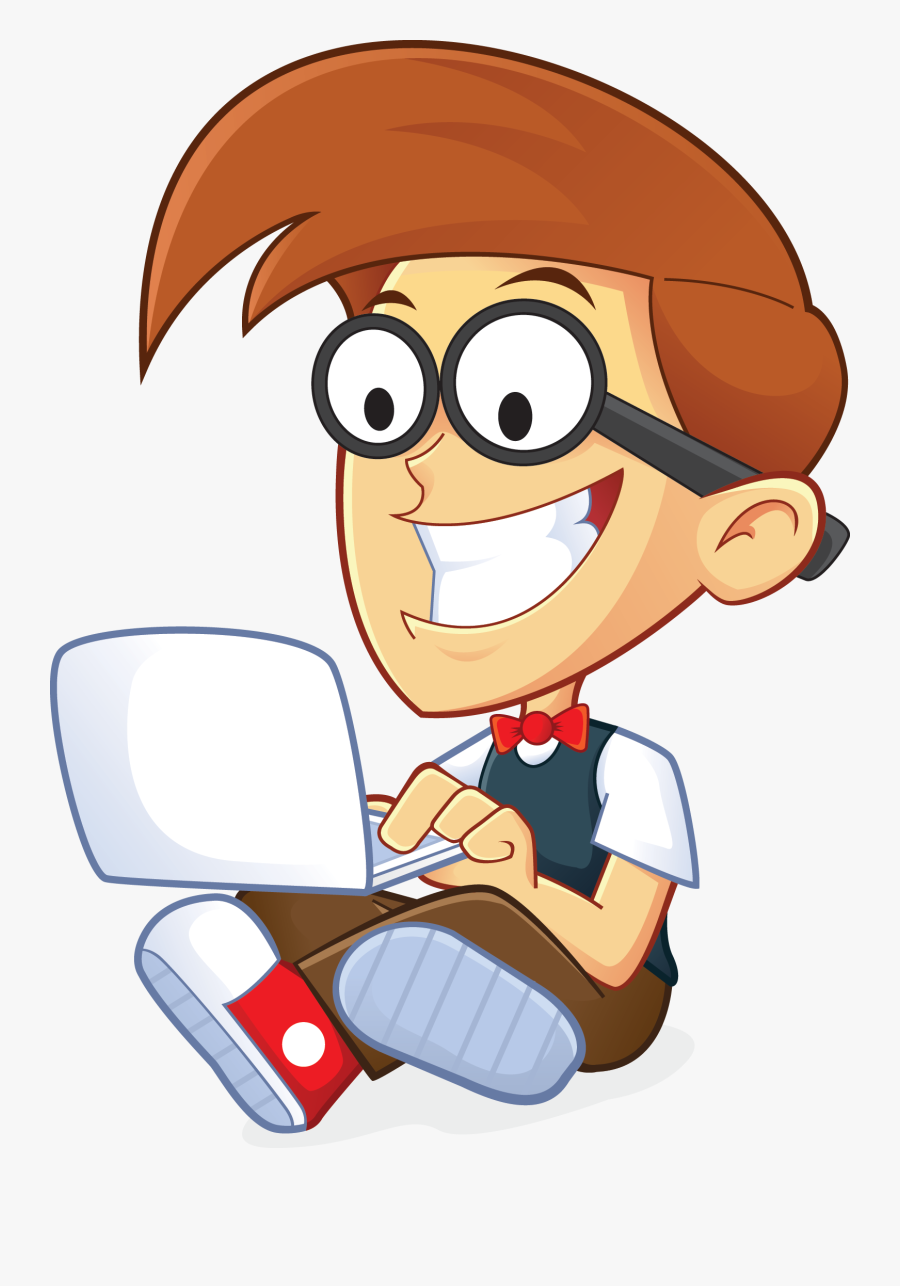 If You Are Looking To Make - Nerd Cartoon, Transparent Clipart