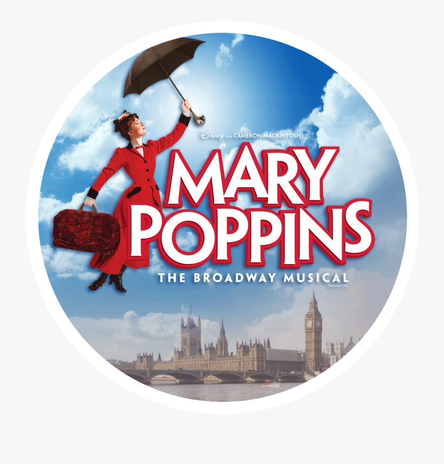 Mary Poppins Broadway Musical Background, Transparent Clipart