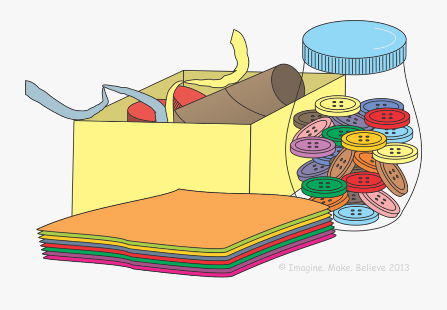 Create Clipart Craft - Craft Supplies Clip Art, Transparent Clipart