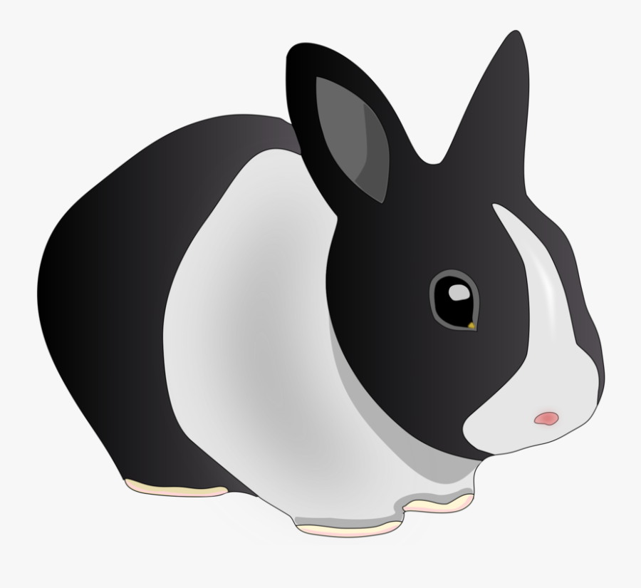 Danko Friendly Rabbit Svg Clip Arts - Free Rabbit Clip Art, Transparent Clipart