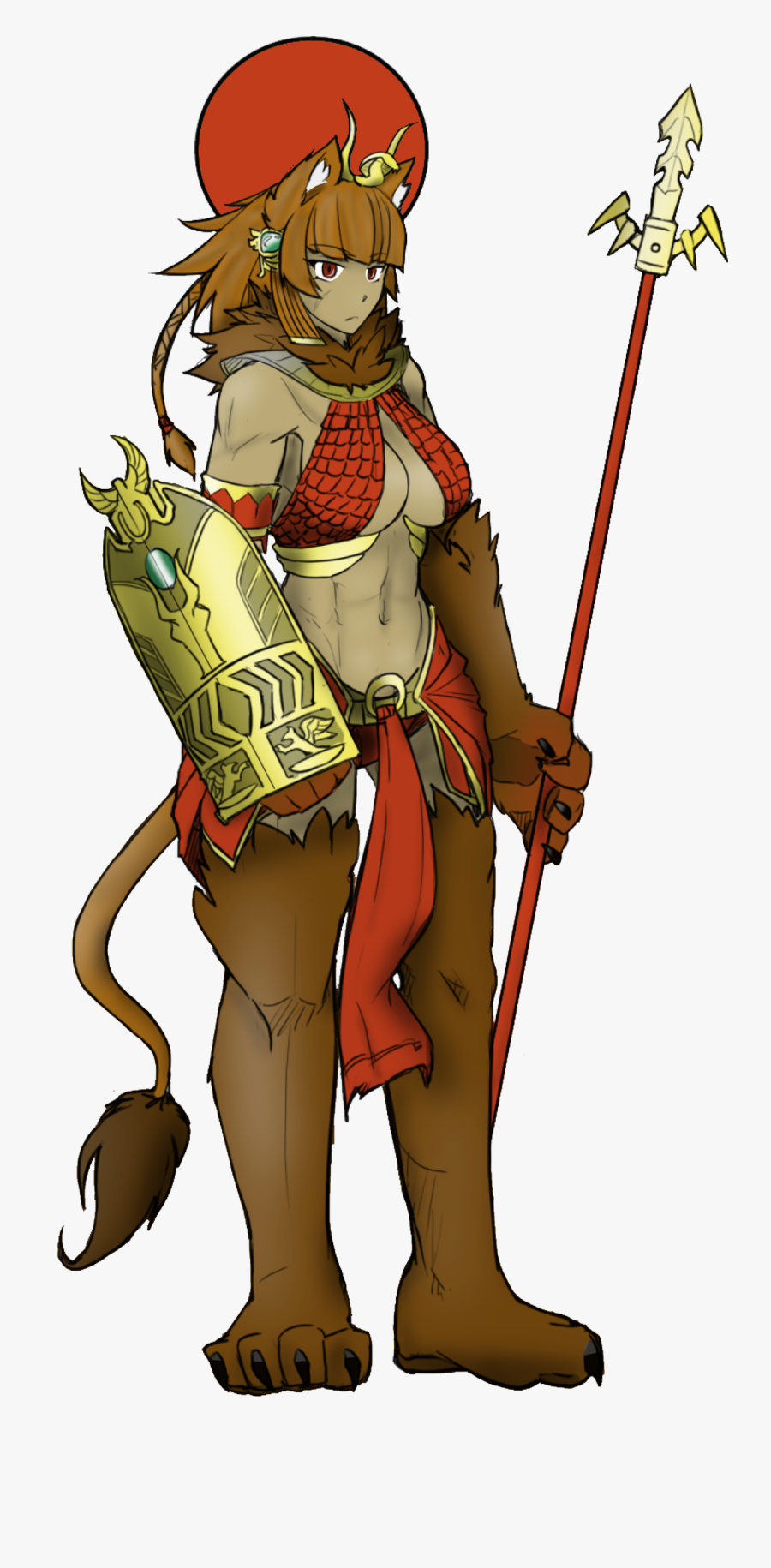 Minotaur Girl Monster Girls Monster Girl - Minotaur Girl, Transparent Clipart
