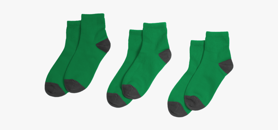 Kids Quarter Sock - Sock, Transparent Clipart