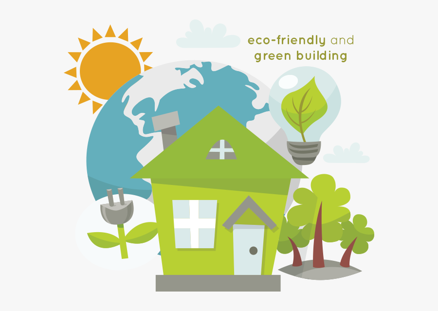 Picture Transparent Download Eco Friendly Clipart - Eco Friendly House Png, Transparent Clipart