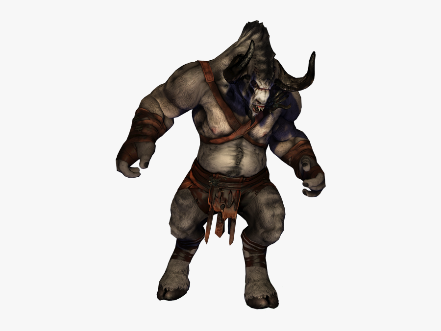 Creature Minotaur - Minotaur Png, Transparent Clipart
