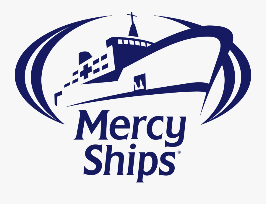 Mission Clipart Works Mercy - Mercy Ships Logo, Transparent Clipart