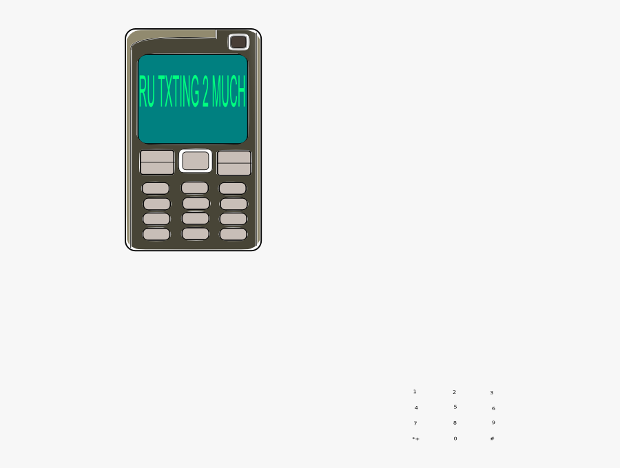 Mobile Phone, Transparent Clipart