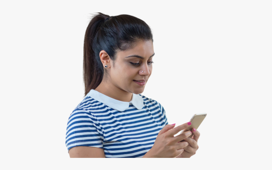 Texting In Bed Transparent Background, Transparent Clipart