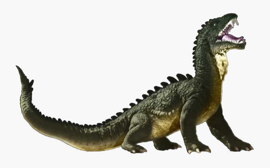 Transparent Clipart Dinosauri - Rhedosaurus Vs Godzilla, Transparent Clipart