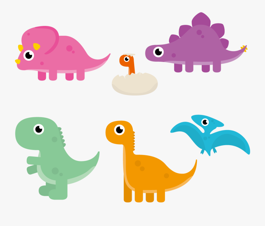 Cute Cartoon Dinosaur Png, Transparent Clipart