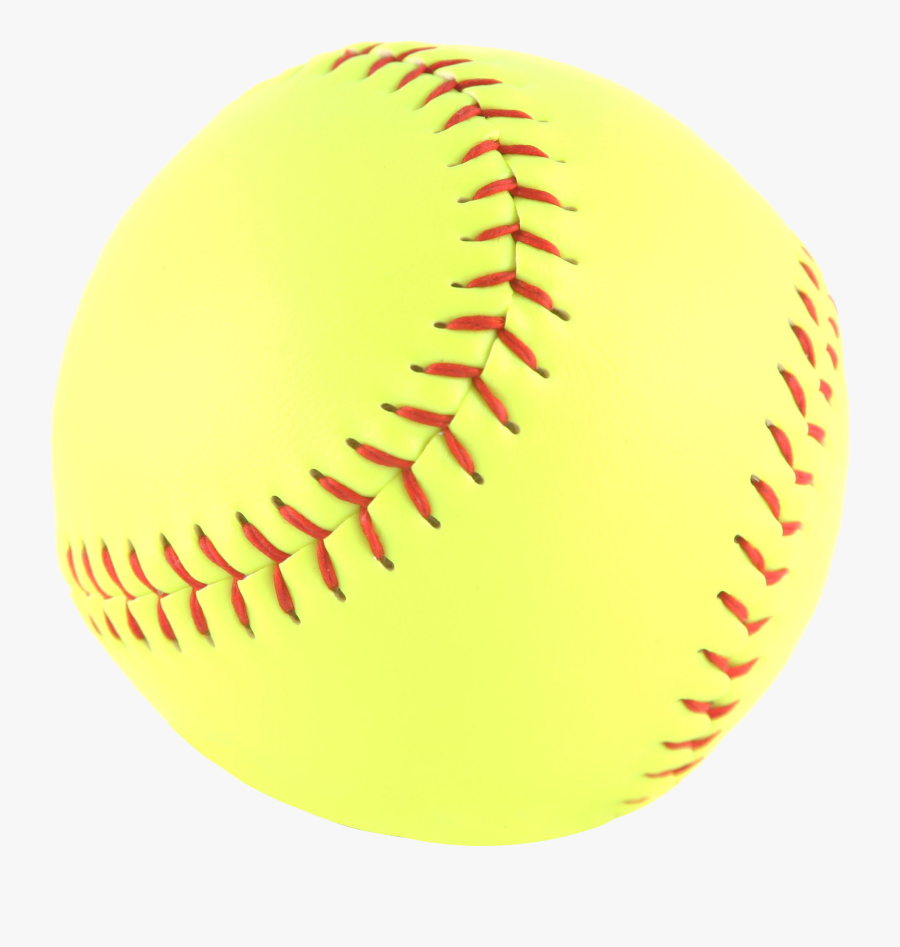 Softball Clipart Simple - Softball With No Background, Transparent Clipart
