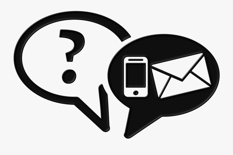 Communication 1809935 1280 - Communication Black And White, Transparent Clipart