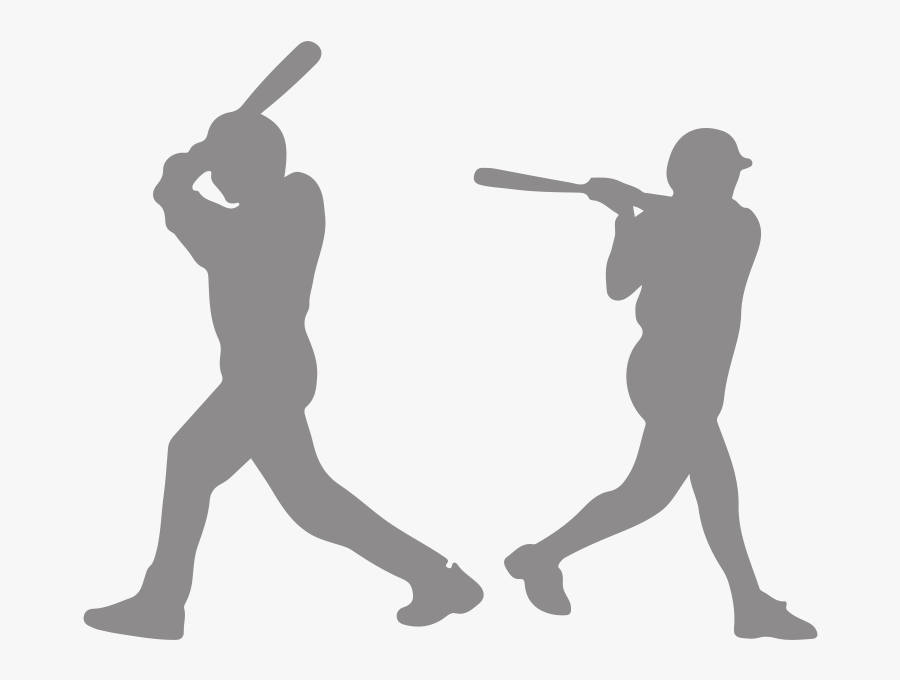 Baseball Pitcher Vector Graphics Batter Illustration - Softball Player Vector, Transparent Clipart