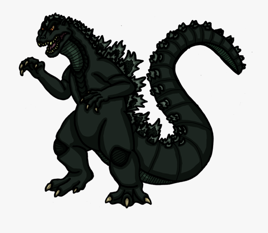 Heisei Godzilla Transparent Background, Transparent Clipart