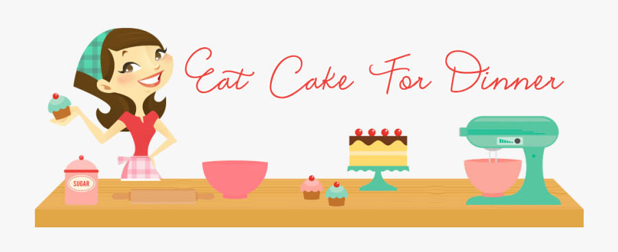 Eat Cake For Dinner Review Blog - Cake For Dinner, Transparent Clipart