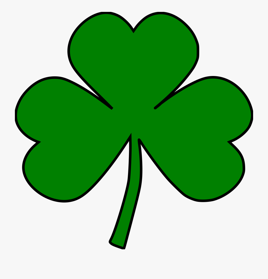 Tremendous Pictures Of Shamrocks Public Domain Clip - Aryan Brotherhood Clover, Transparent Clipart