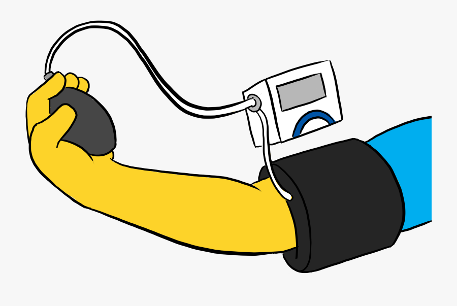 Checking Blood Pressure - Blood Pressure Transparent Cartoon, Transparent Clipart