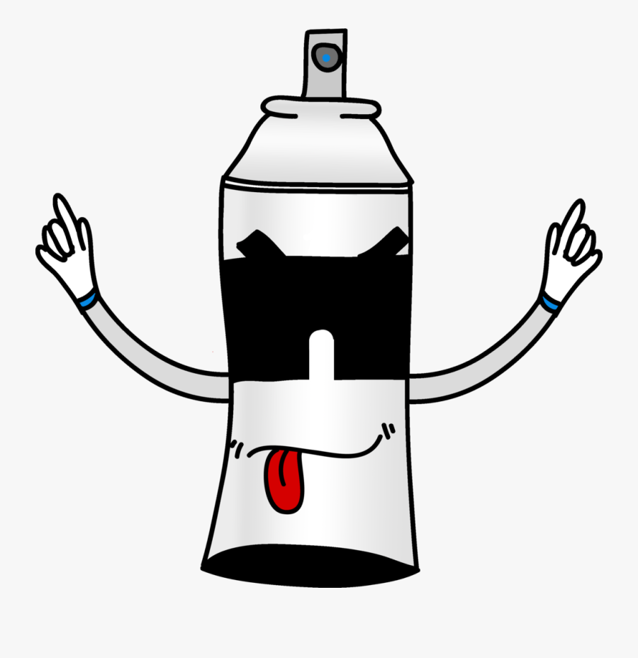 Images For Sketches Of Graffiti Spray Cans - Graffitis De Aerosoles, Transparent Clipart