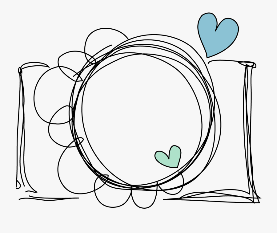 Camera Album On Imgur - Camera With A Heart Doodle, Transparent Clipart