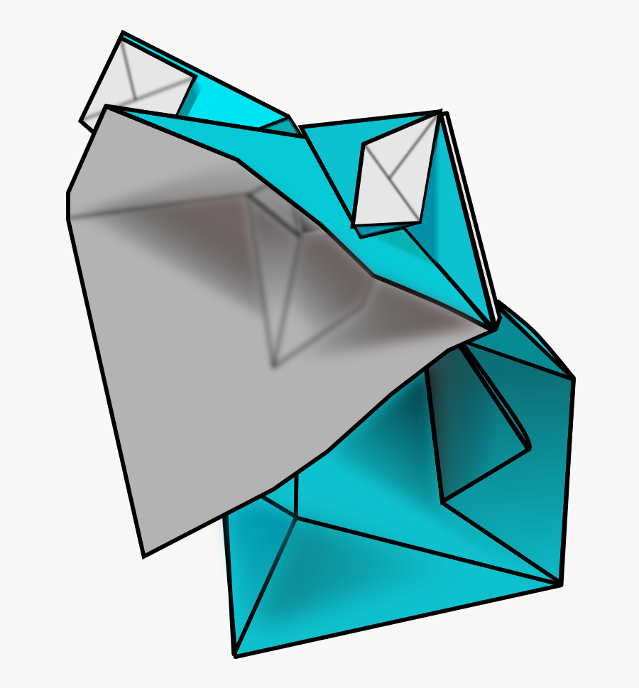 Origami Clipart Bliss - Moving Origami Clip Art, Transparent Clipart