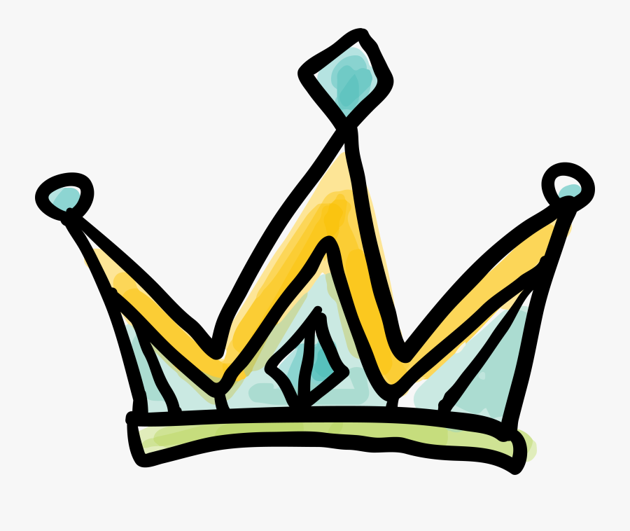 Clipart Crown Doodle - Crown Doodle Png, Transparent Clipart