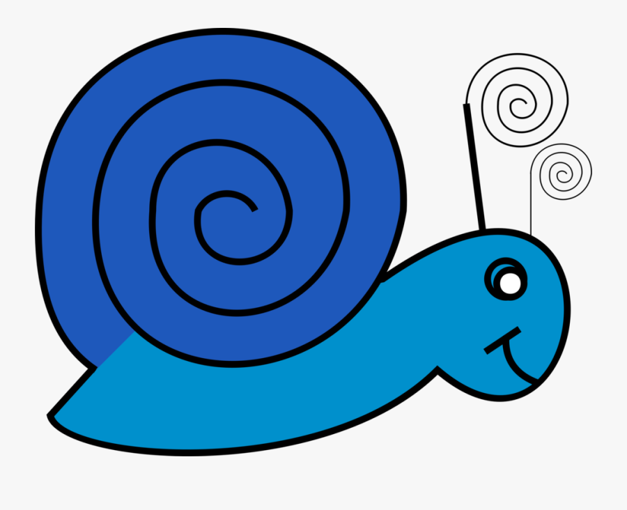 Snail Doodle - Snail And Shell Clipart, Transparent Clipart