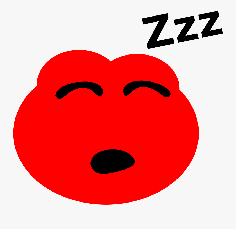 Clipart - Blob Sleeping - Circle, Transparent Clipart