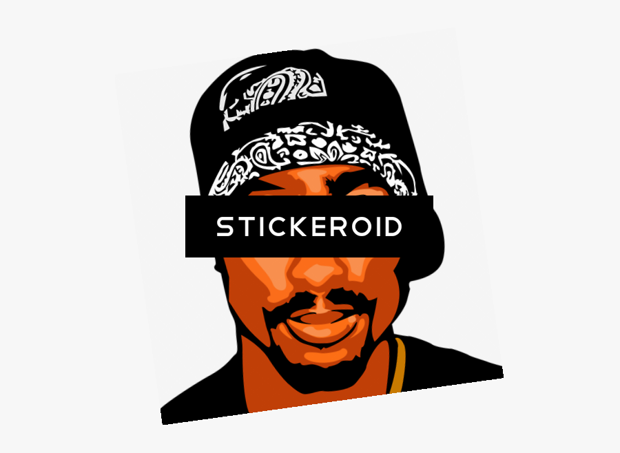 Tupac Shakur Clipart Pac - Cartoon Tupac, Transparent Clipart