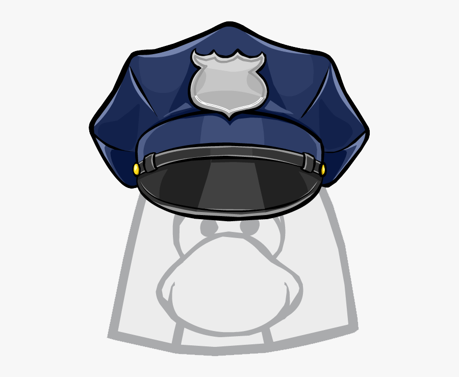 Transparent Police Clip Art - Club Penguin Elvis Hair, Transparent Clipart
