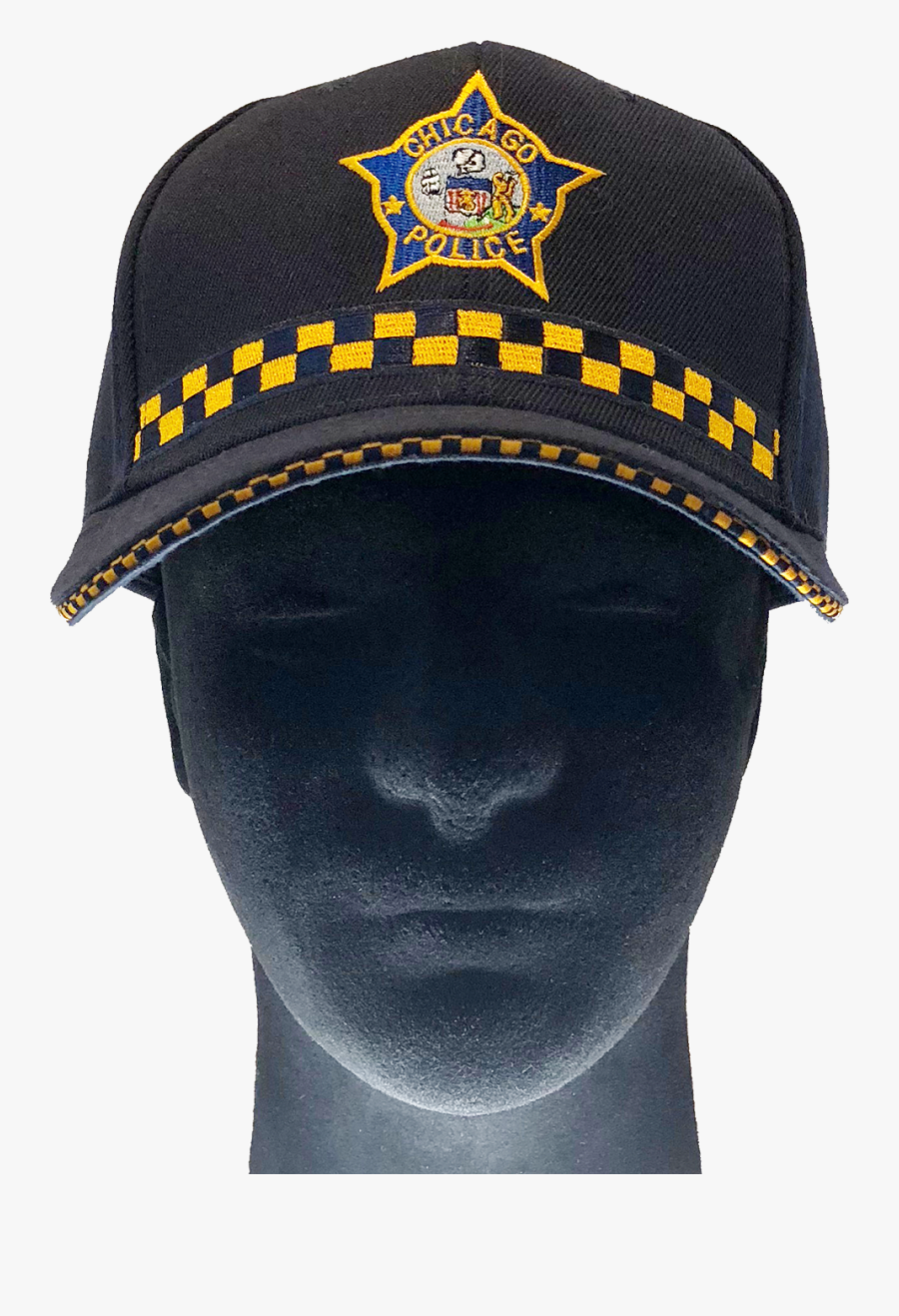 Chicago Police High Crown - Chicago Police Hat, Transparent Clipart