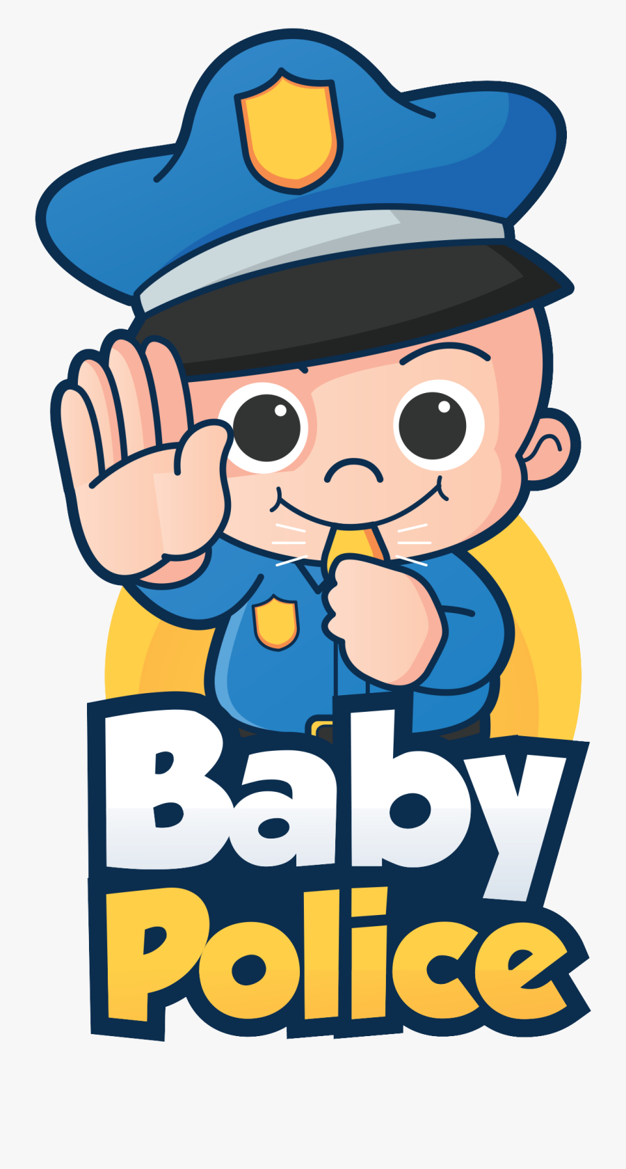 Police Clipart Baby - Baby Police Clip Art, Transparent Clipart