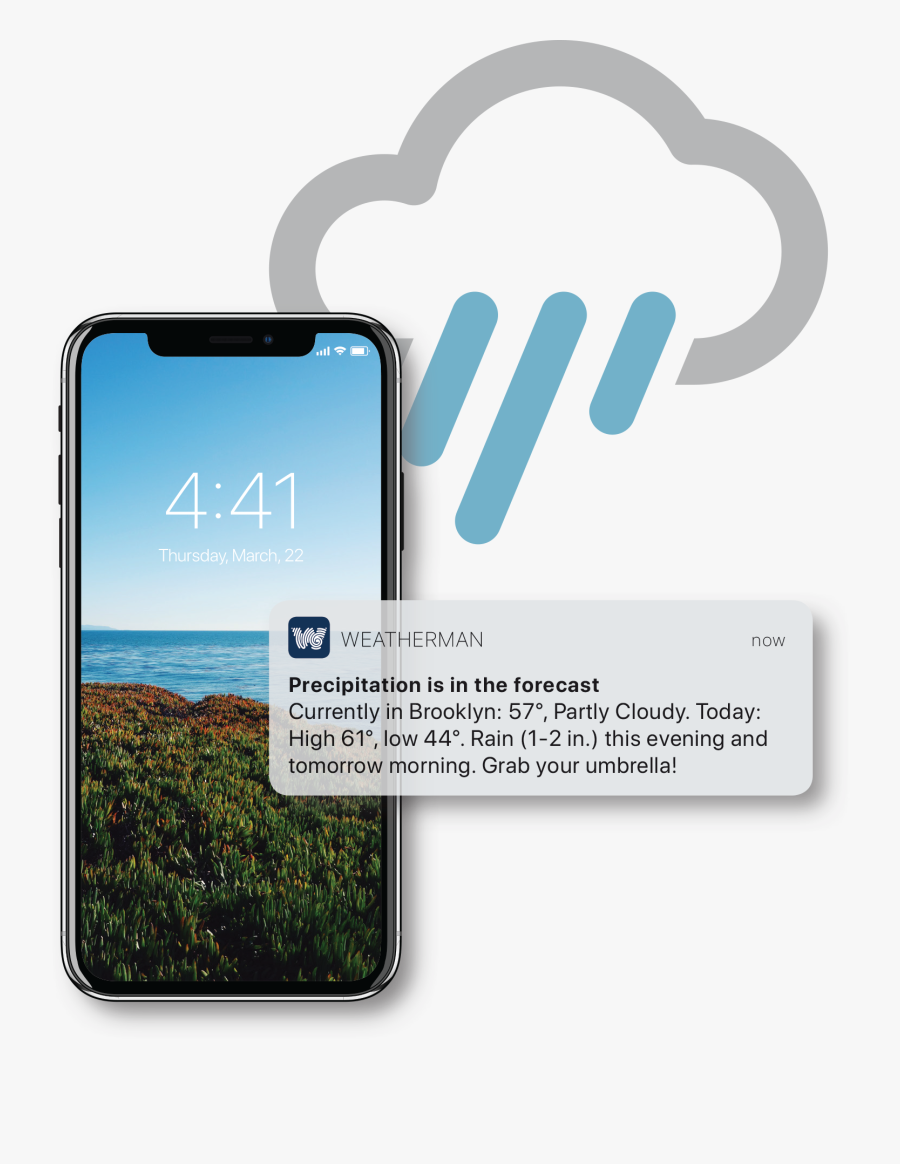 Transparent Partly Cloudy Clipart - Iphone, Transparent Clipart