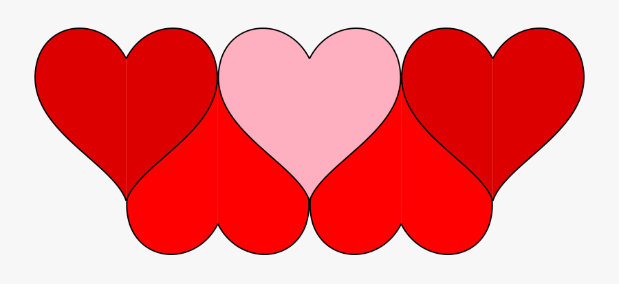 Hearts Doodle Icons Png - Clip Art, Transparent Clipart