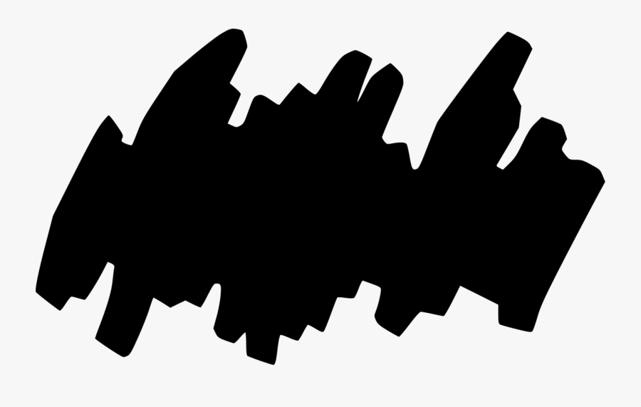 Silhouette,monochrome Photography,tree - Scribble Png, Transparent Clipart