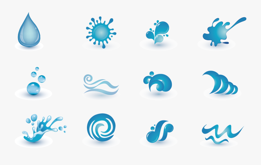 Water Spray Vector - Water Icon, Transparent Clipart