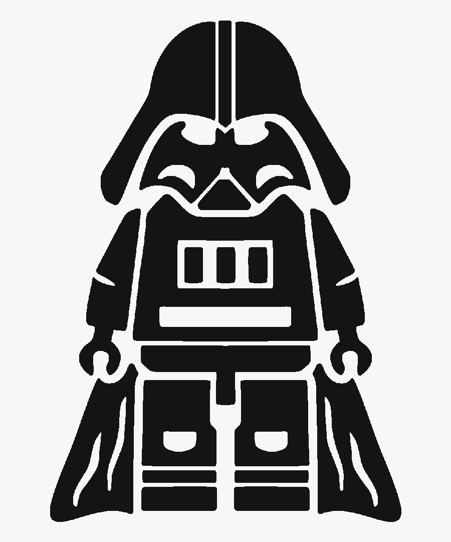 Anakin Skywalker Lego Star Wars Silhouette Boba Fett - Father's Day Darth Vader, Transparent Clipart