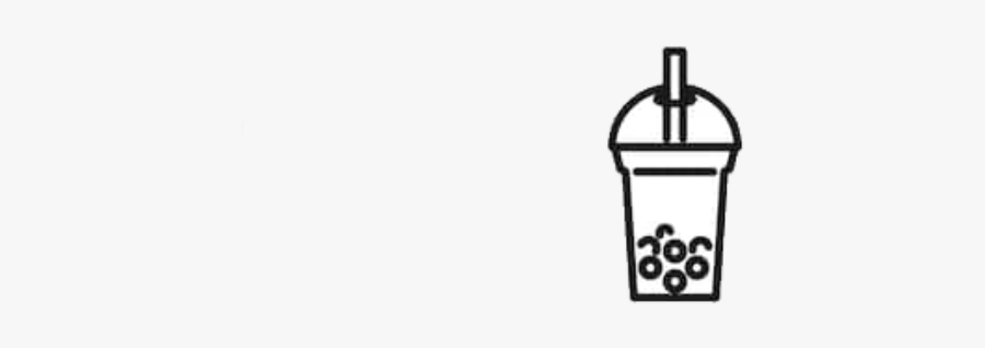 #tea #boba #bobatea #bubbletea #aes #aesthetic #food - Illustration, Transparent Clipart
