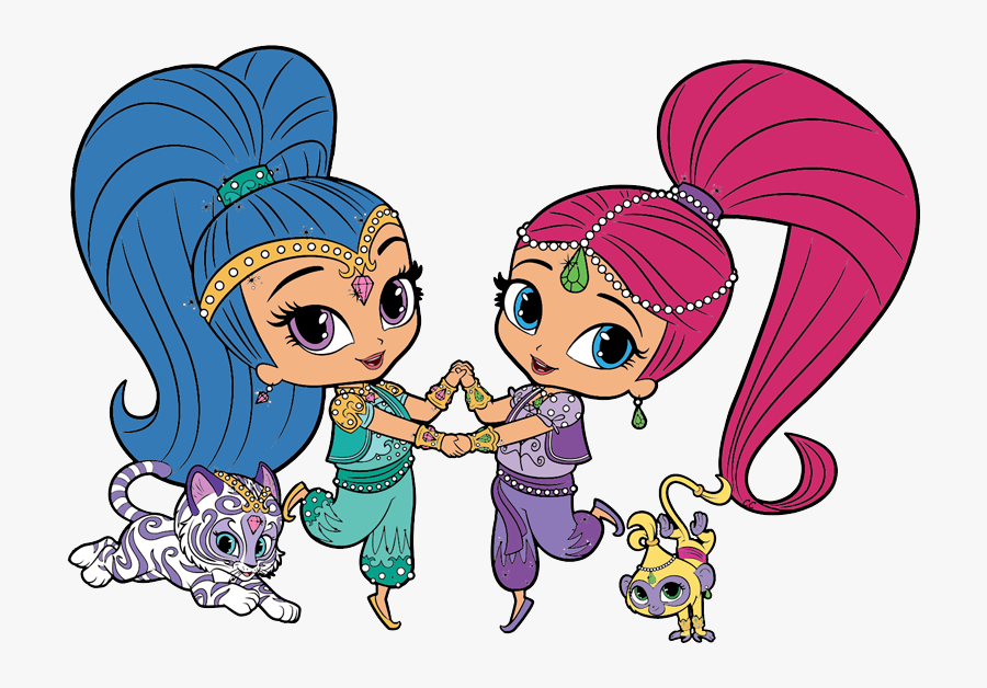 Shimmer And Shine Clipart, Transparent Clipart